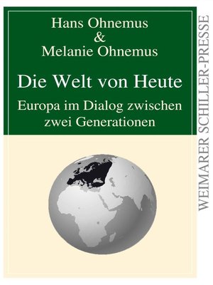 cover image of Die Welt von Heute